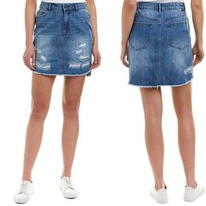The Fifth Label Denim Skirt Indie Blue Size 23/00/XXS